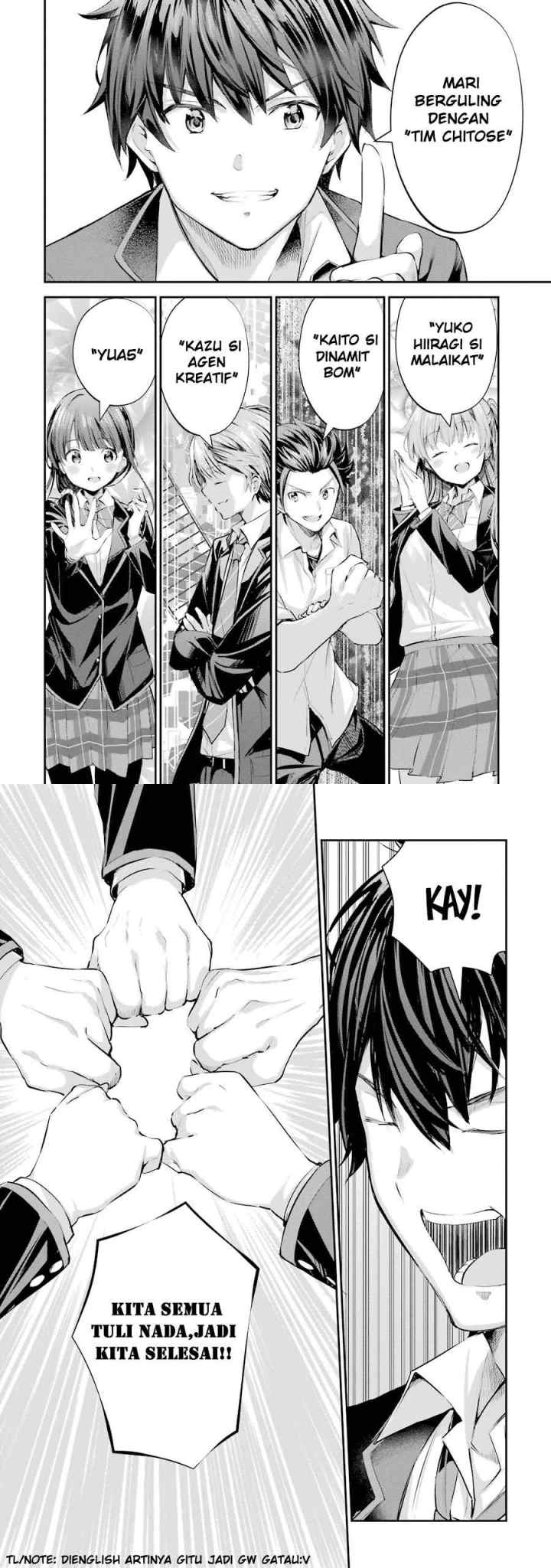 Chitose-kun is Inside a Ramune Bottle chapter 1.1 halaman 12