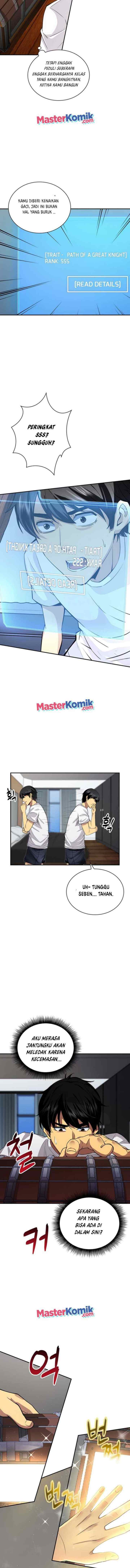 I have an SSS-rank Trait, but I want a Normal Life chapter 1 halaman 12