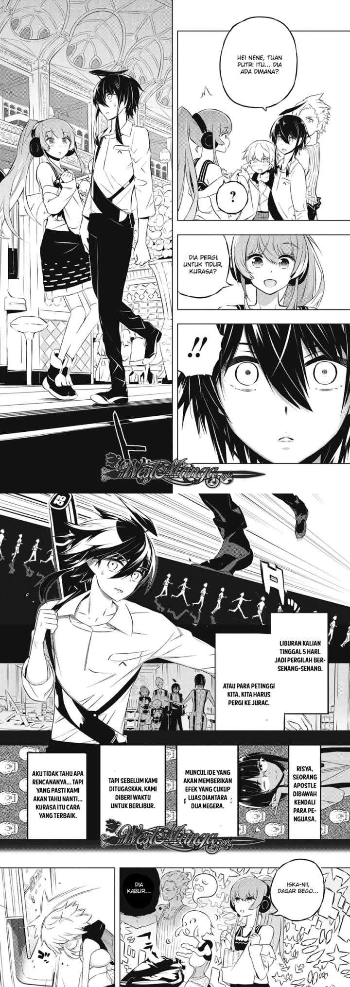 Kimi to Boku no Saigo no Senjou arui wa Sekai ga Hajimaru Seisen chapter 14 halaman 5