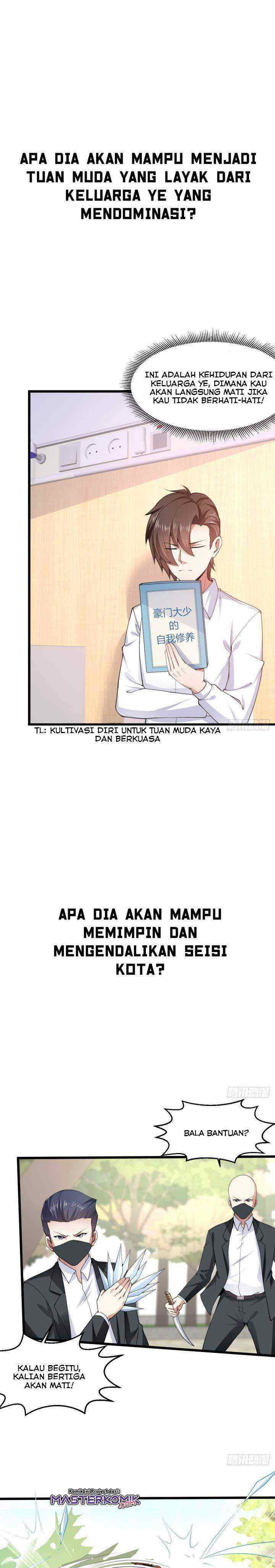 Is Not Easy To Provoke The Second Master chapter 0 halaman 8