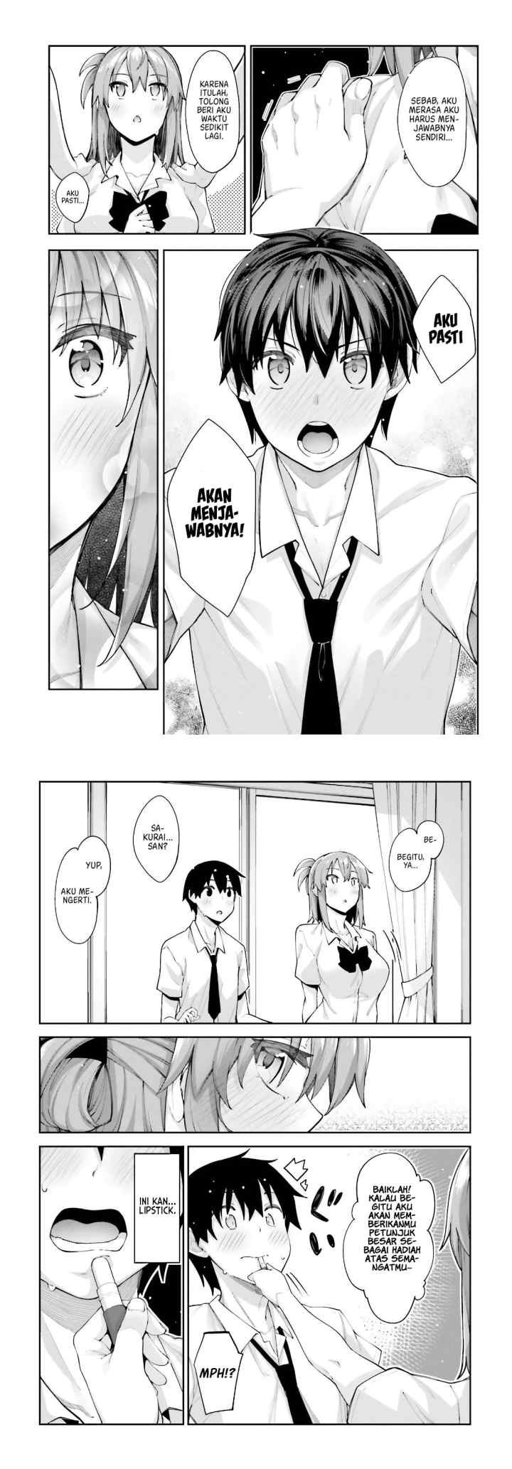 Sakurai-san Wants To Be Noticed chapter 9 halaman 7