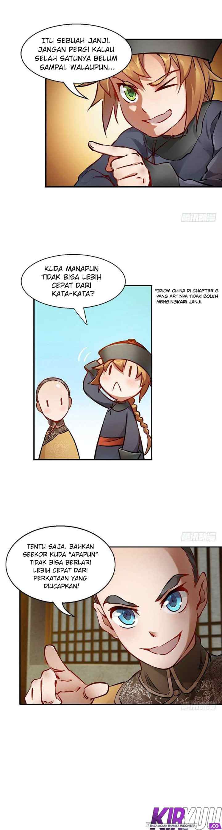 The Deer and the Cauldron chapter 14 halaman 9