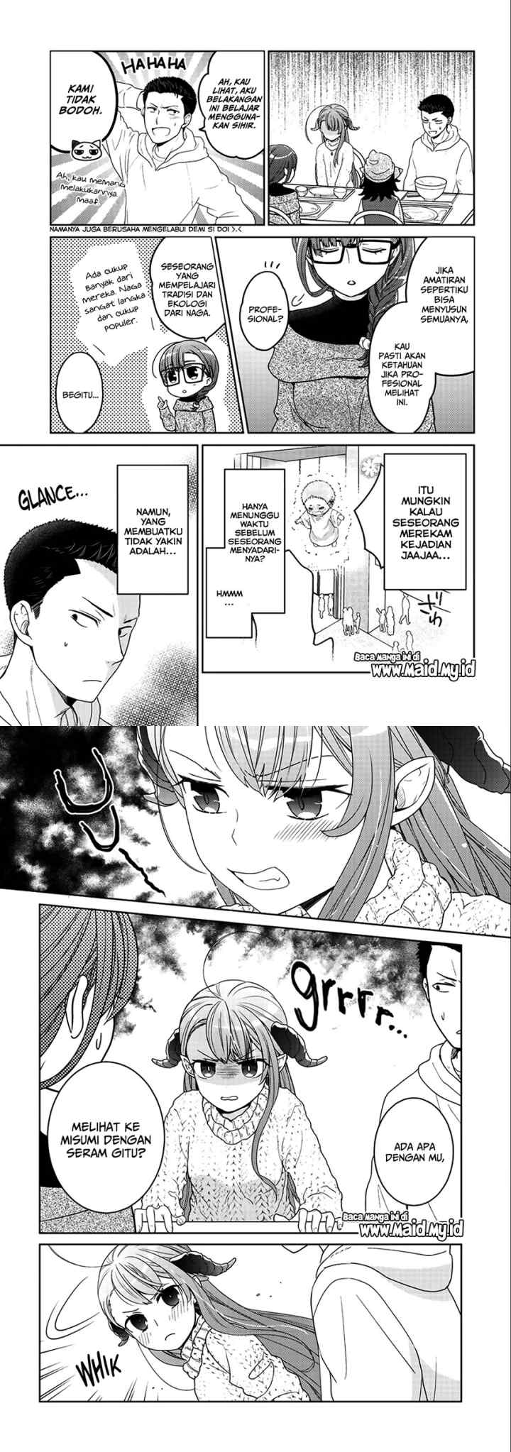 Kitaku Tochuu de Yome to Musume ga Dekita n dakedo Dragon datta chapter 6 halaman 9