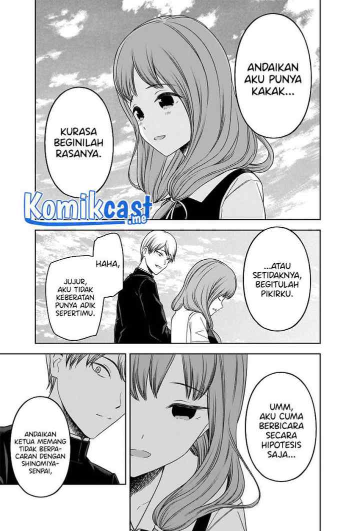 Kaguya-sama wa Kokurasetai: Tensai-tachi no Renai Zunousen chapter 265 halaman 10
