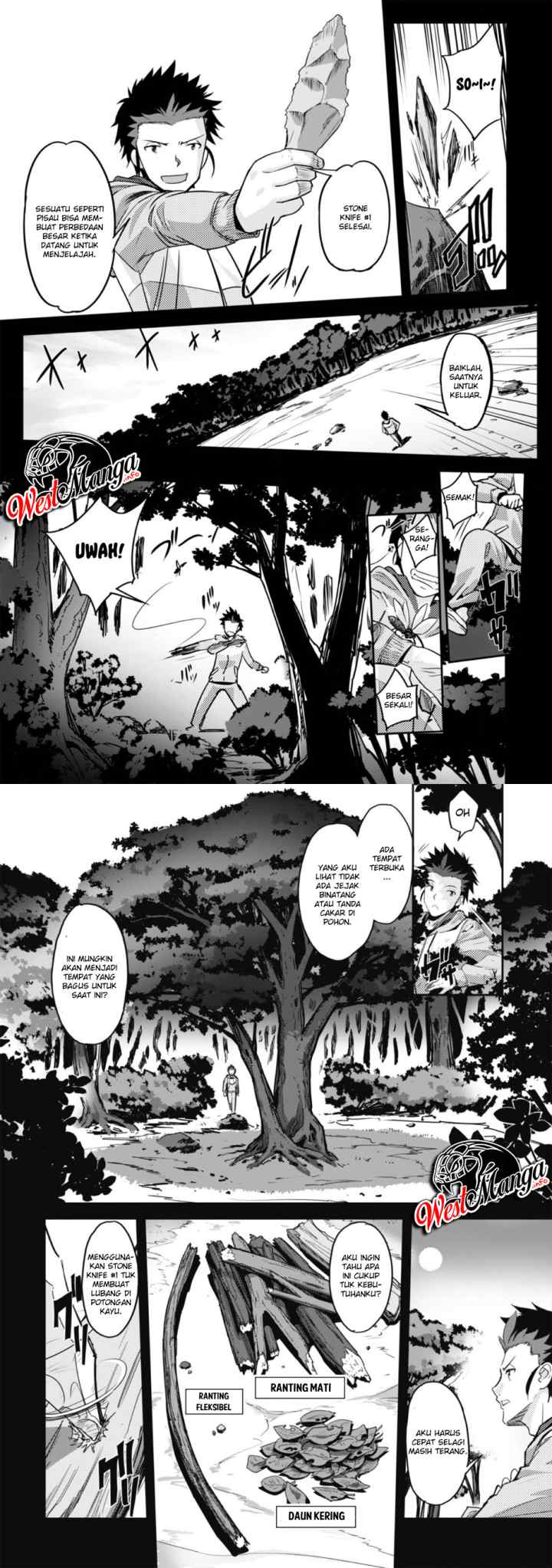 Craft Game no Nouryoku de Isekai Kouryaku!! chapter 1.1 halaman 7