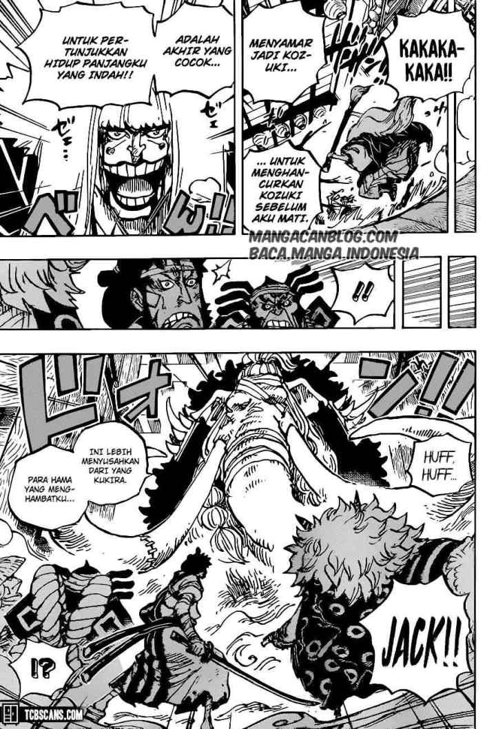 One Piece chapter 1008 halaman 11