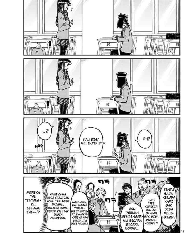 Komi-san wa Komyushou Desu chapter 323 halaman 12