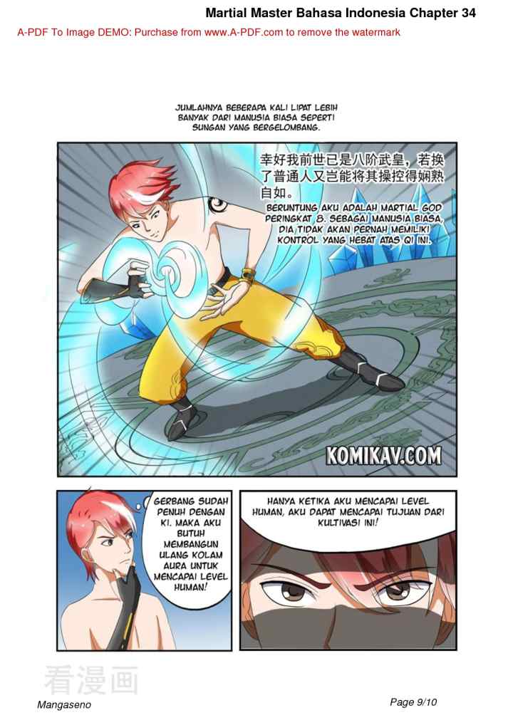 Martial Master chapter 34 halaman 9
