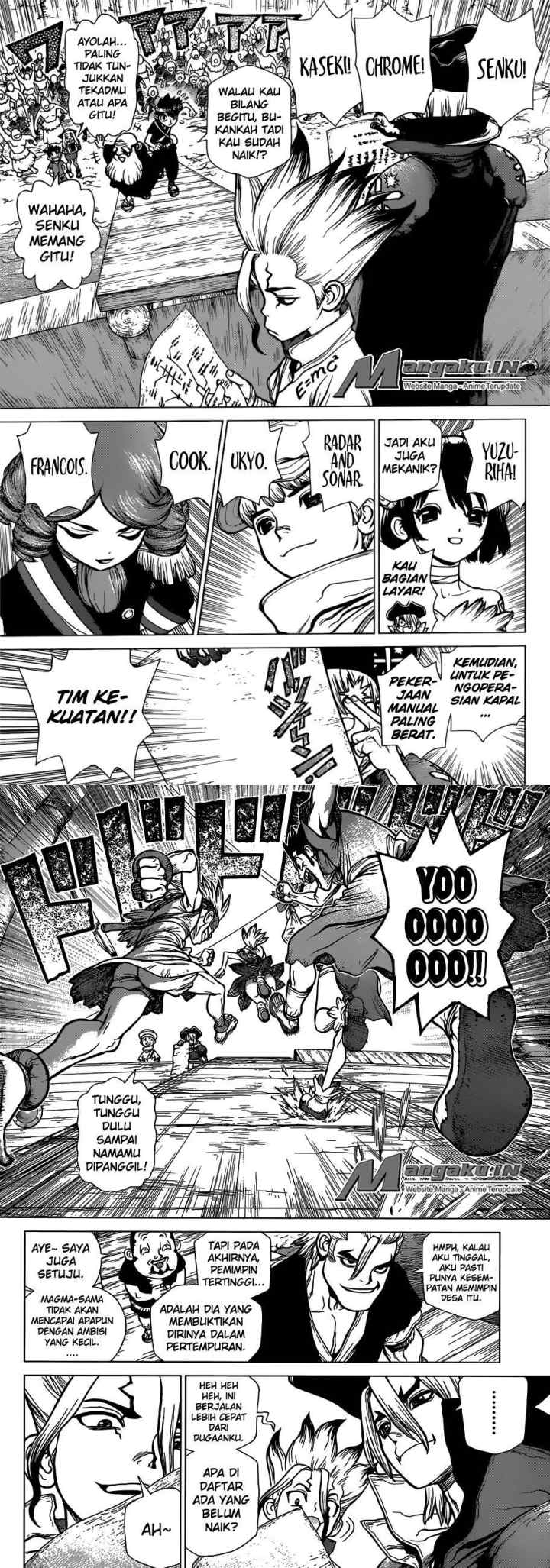 Dr. Stone chapter 100 halaman 4