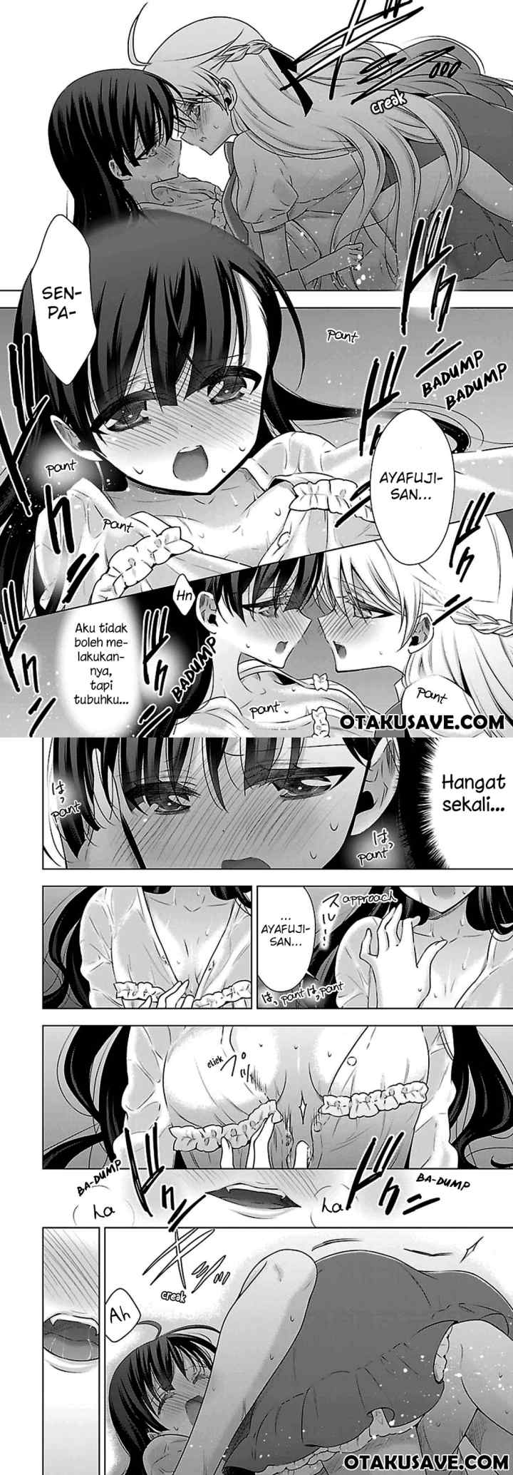 Kyuuketsuki-chan x Kouhai-chan chapter 4 halaman 8