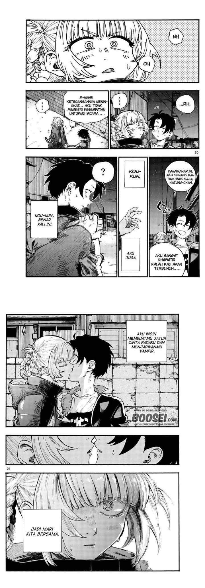 Yofukashi no Uta chapter 46 halaman 11