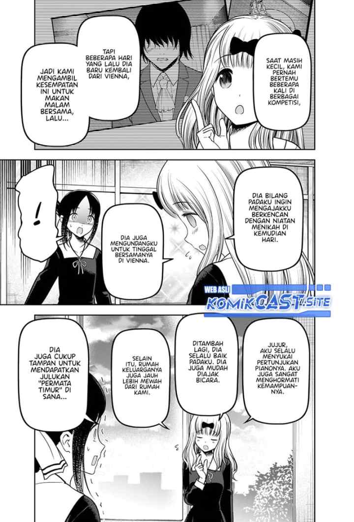Kaguya-sama wa Kokurasetai: Tensai-tachi no Renai Zunousen chapter 279 halaman 10