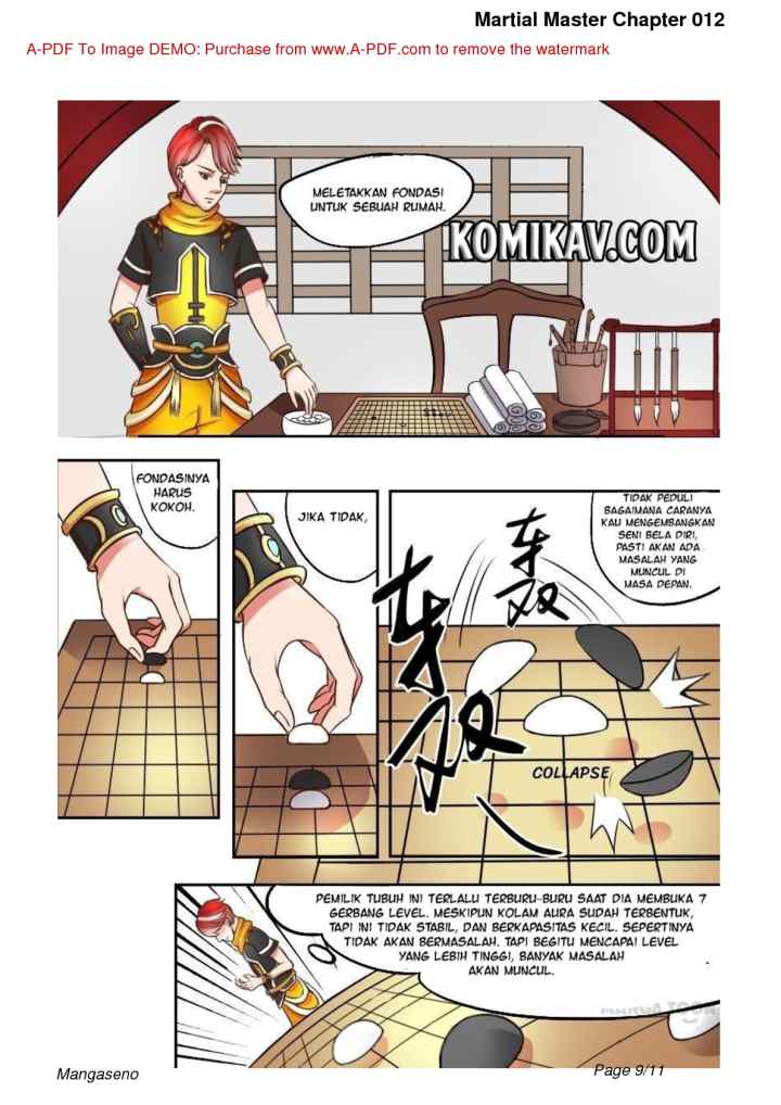 Martial Master chapter 12 halaman 9