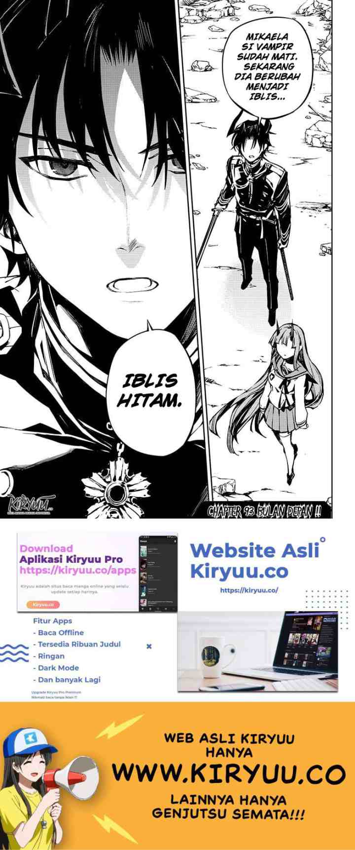 Owari no Seraph chapter 92 halaman 18