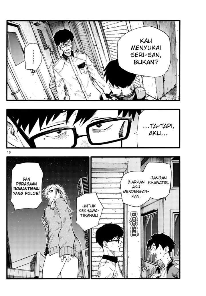 Yofukashi no Uta chapter 27 halaman 17
