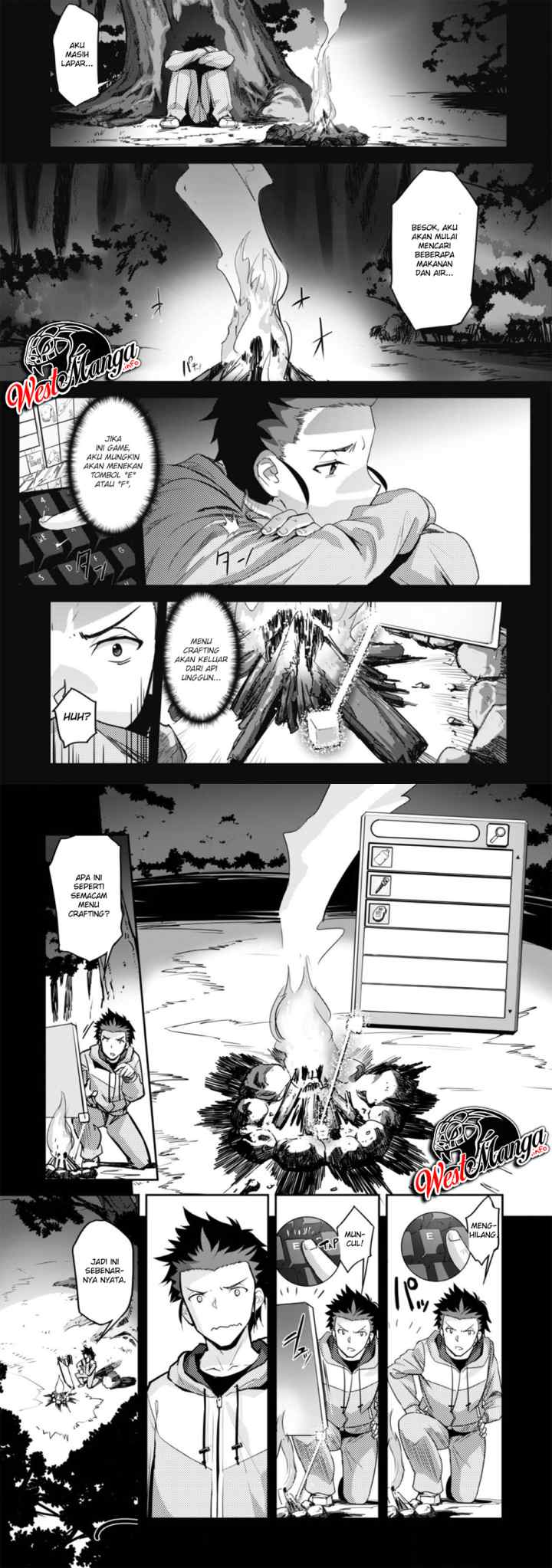 Craft Game no Nouryoku de Isekai Kouryaku!! chapter 1.1 halaman 9