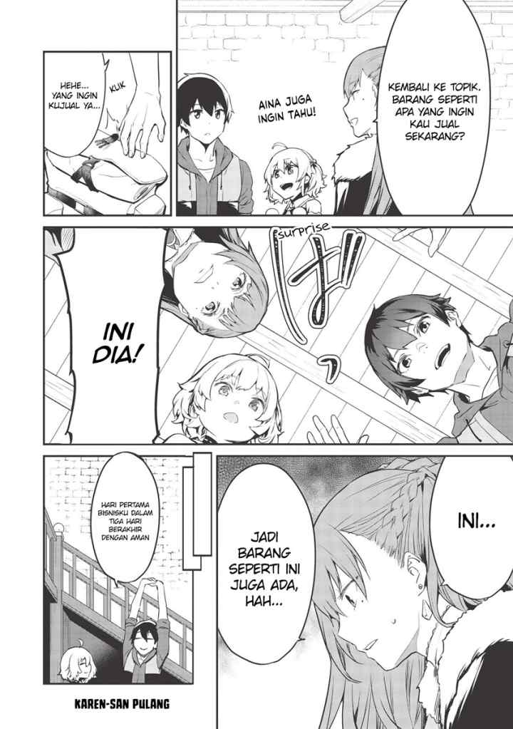 Itsudemo Jitaku ni Kaereru Ore wa, Isekai de Gyoushoujin o Hajimemashita chapter 14 halaman 10