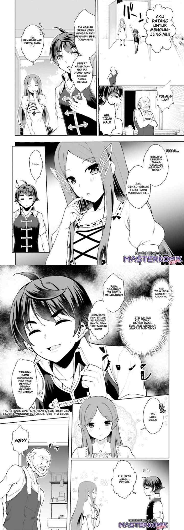 Botsuraku Youtei Nanode, Kajishokunin wo Mezasu chapter 19 halaman 5