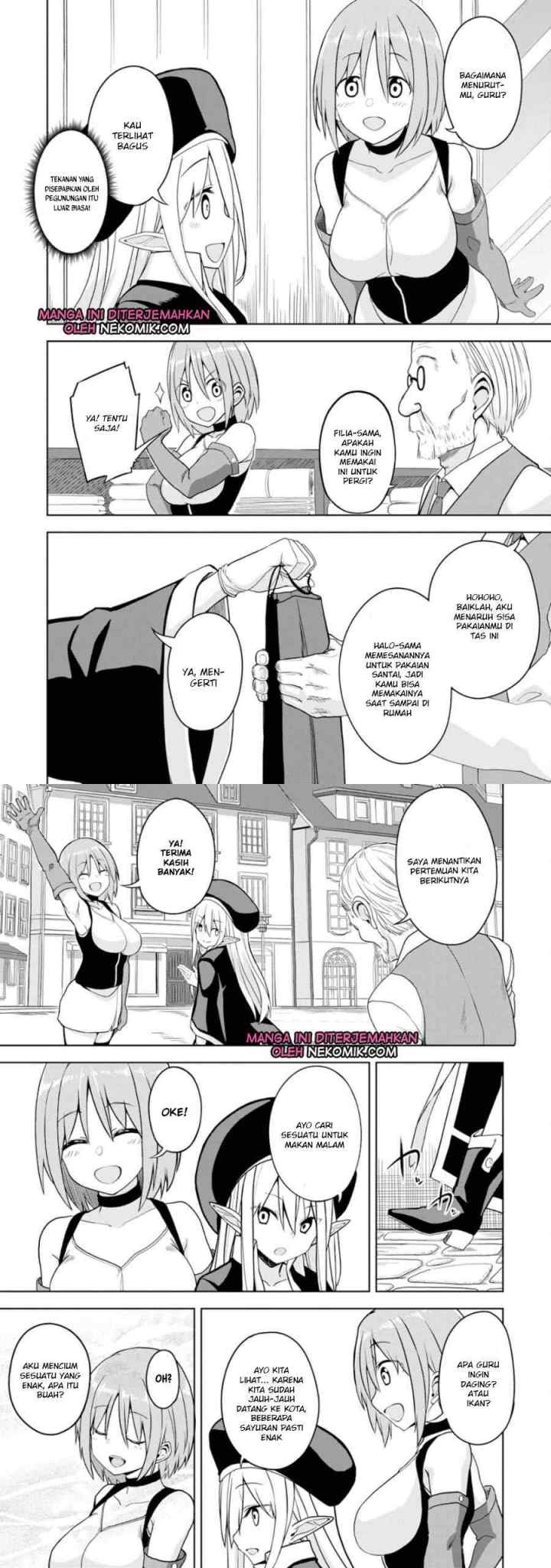 Eroi Koto Suru Tame ni Kyonyuu Bishoujo Dorei o Katta Hazu ga, Oshishou-sama to Shitawa Rete Omotta Toori ni Ikanaku Naru Hanashi chapter 3 halaman 8