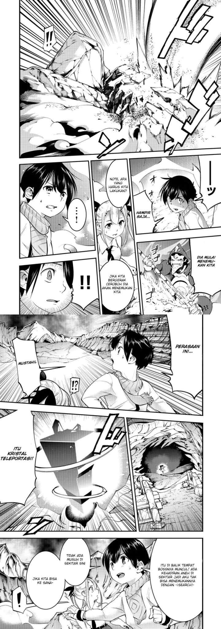 Hazure Skill [Mapping] wo Te ni Shita Shonen ha Saikyou Party to Dungeon ni Idomu chapter 15.1 halaman 4
