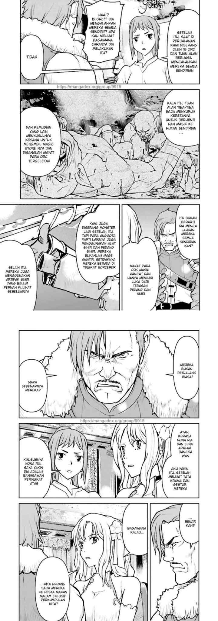 Kouchuu Gunshikan, Boukensha ni Naru chapter 24 halaman 10