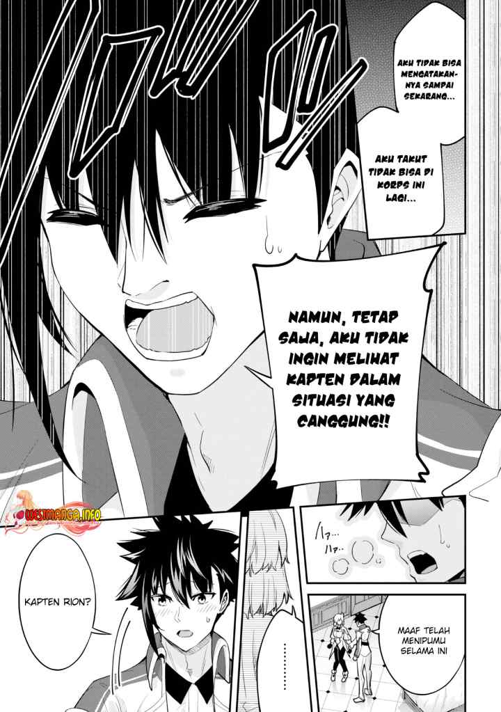 Seikishi ni Natta kedo Danchou no Oppai ga Sugosugite Kokoro ga Kiyomerarenai chapter 18.2 halaman 6