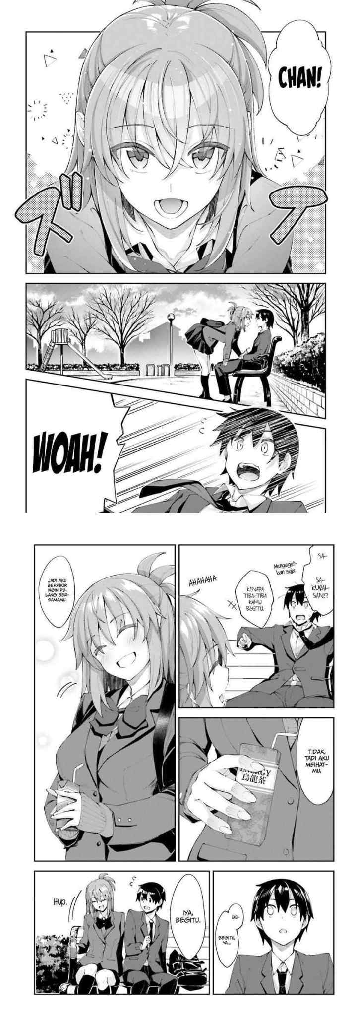 Sakurai-san Wants To Be Noticed chapter 16 halaman 8