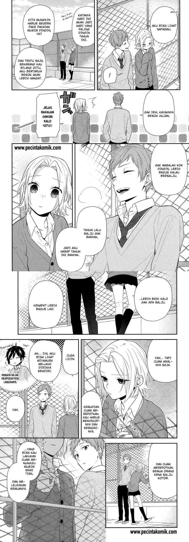 Horimiya chapter 59 halaman 8