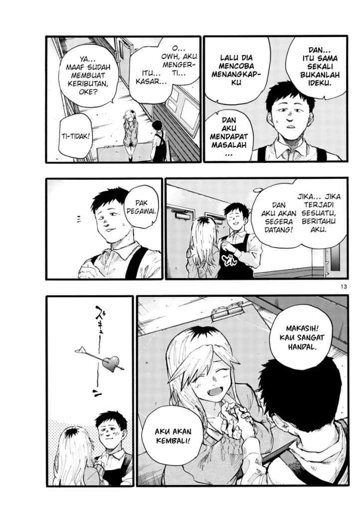 Yofukashi no Uta chapter 27 halaman 14