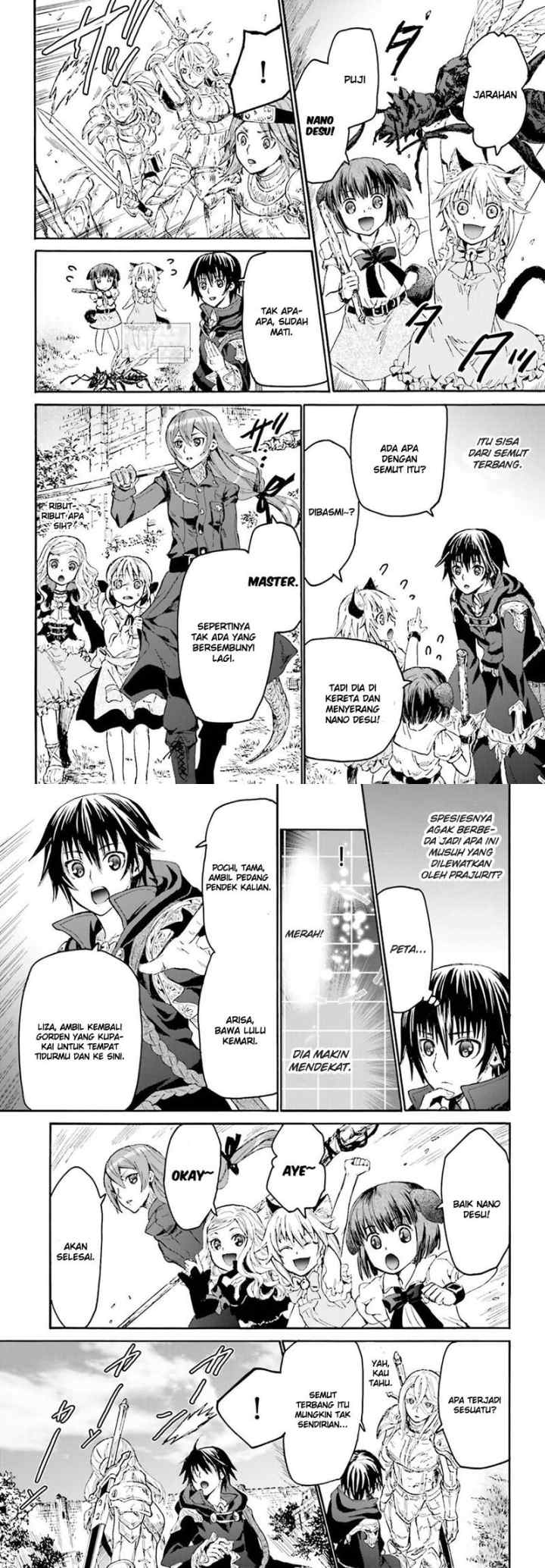 Death March kara Hajimaru Isekai Kyousoukyoku chapter 17 halaman 12