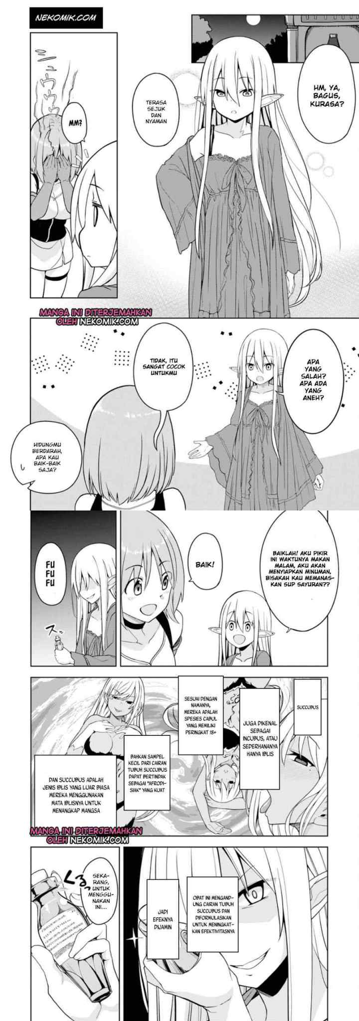 Eroi Koto Suru Tame ni Kyonyuu Bishoujo Dorei o Katta Hazu ga, Oshishou-sama to Shitawa Rete Omotta Toori ni Ikanaku Naru Hanashi chapter 3 halaman 10