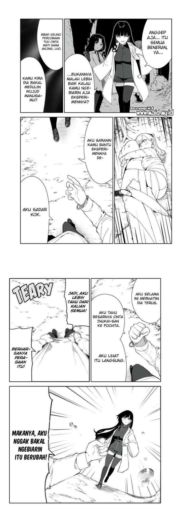 Inu ni Nattara Suki na Hito ni Hirowareta chapter 41 halaman 6