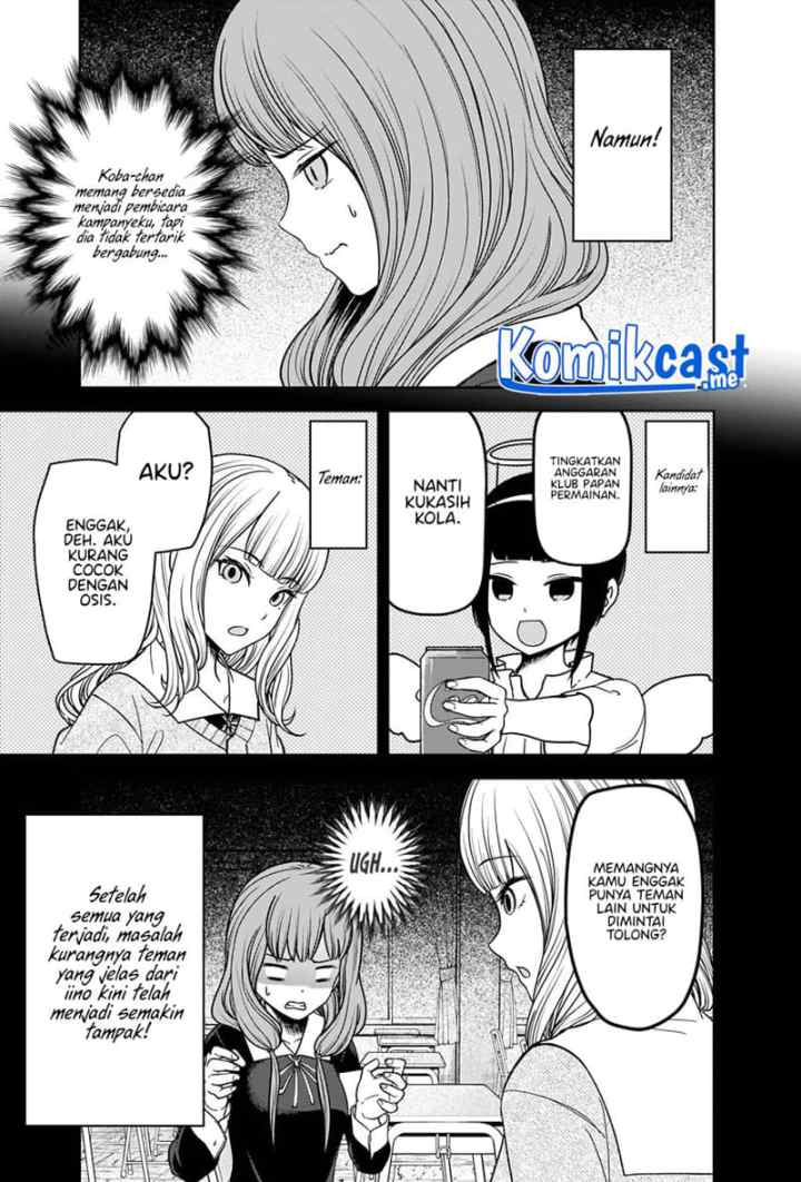 Kaguya-sama wa Kokurasetai: Tensai-tachi no Renai Zunousen chapter 277 halaman 4