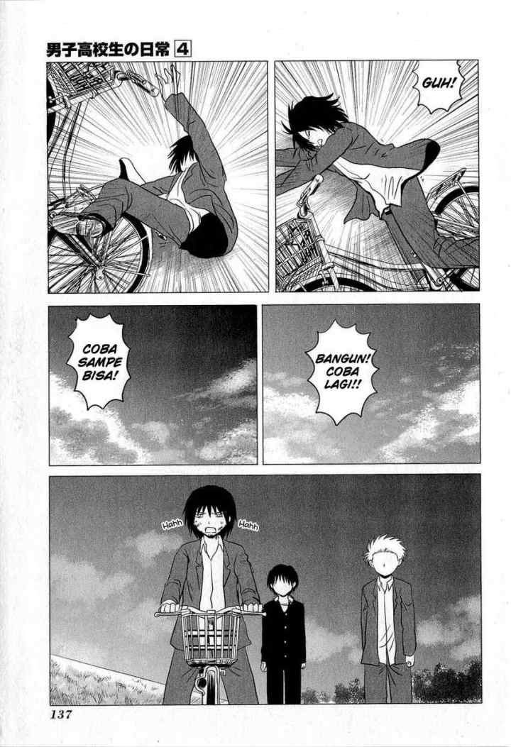 Danshi Koukousei no Nichijou chapter 67 halaman 8