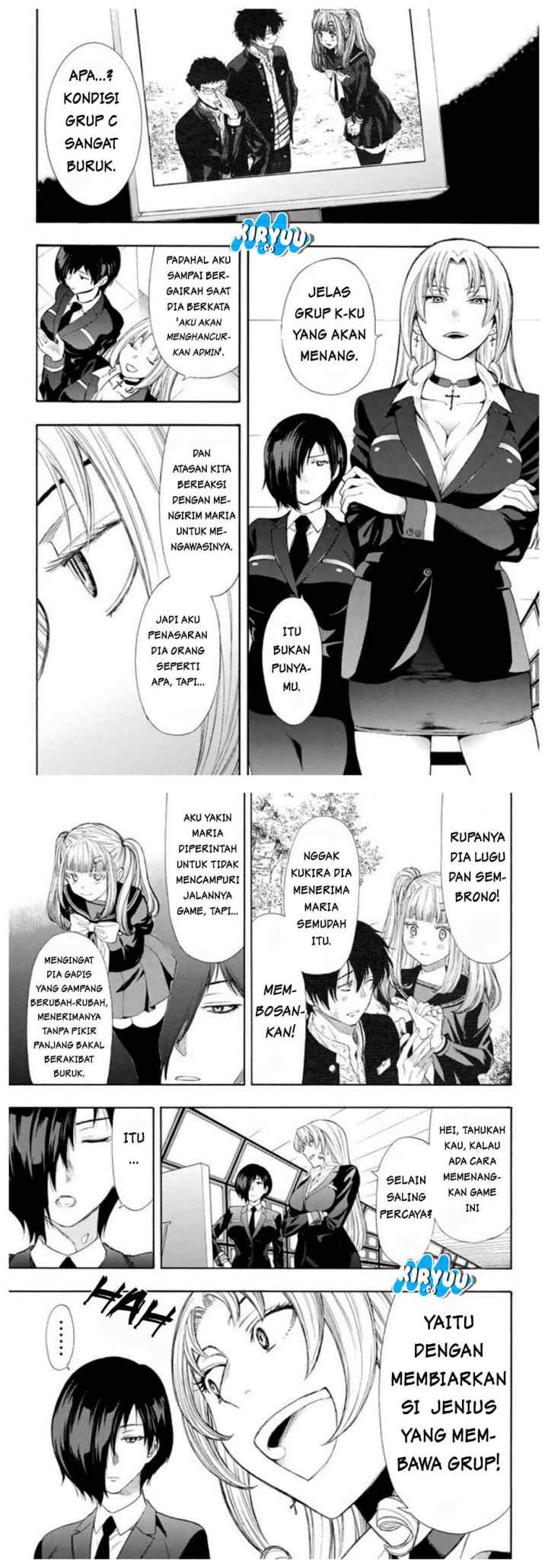 Tomodachi Game chapter 14 halaman 12