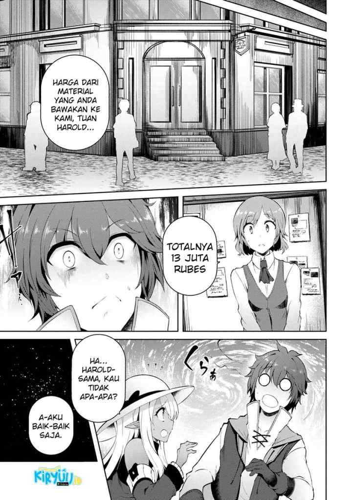 Ie ga Moete Jinsei Dou Demo Yoku Natta kara, Nokotta Nakenashi no Kin de Dark Elf no Dorei o Katta chapter 6.1 halaman 6