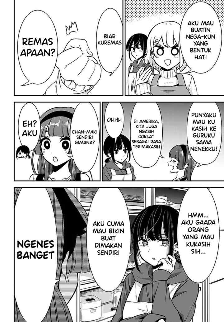Nega-kun and Posi-chan chapter 40 halaman 4