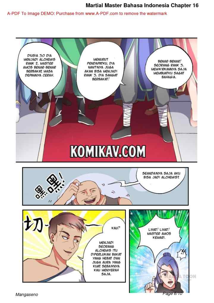 Martial Master chapter 16 halaman 6