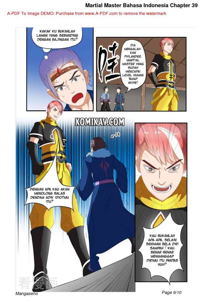 Martial Master chapter 39 halaman 9