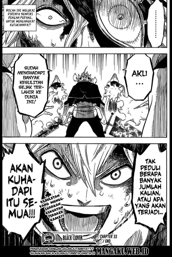 Black Clover chapter 33 halaman 18