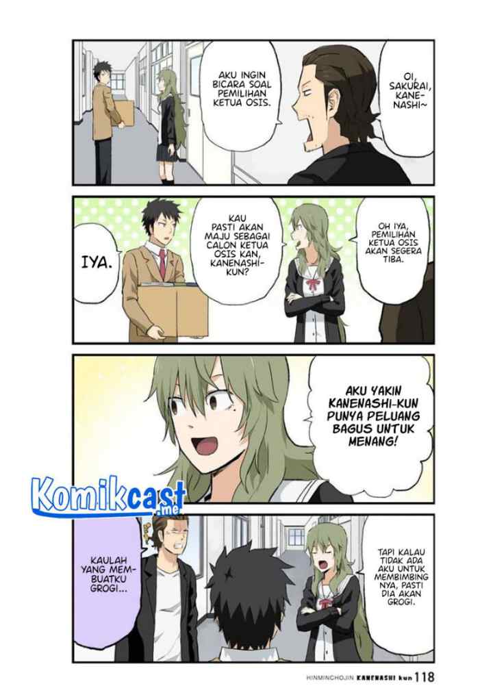 Hinmin Choujin Kanenashi-kun chapter 36 halaman 4