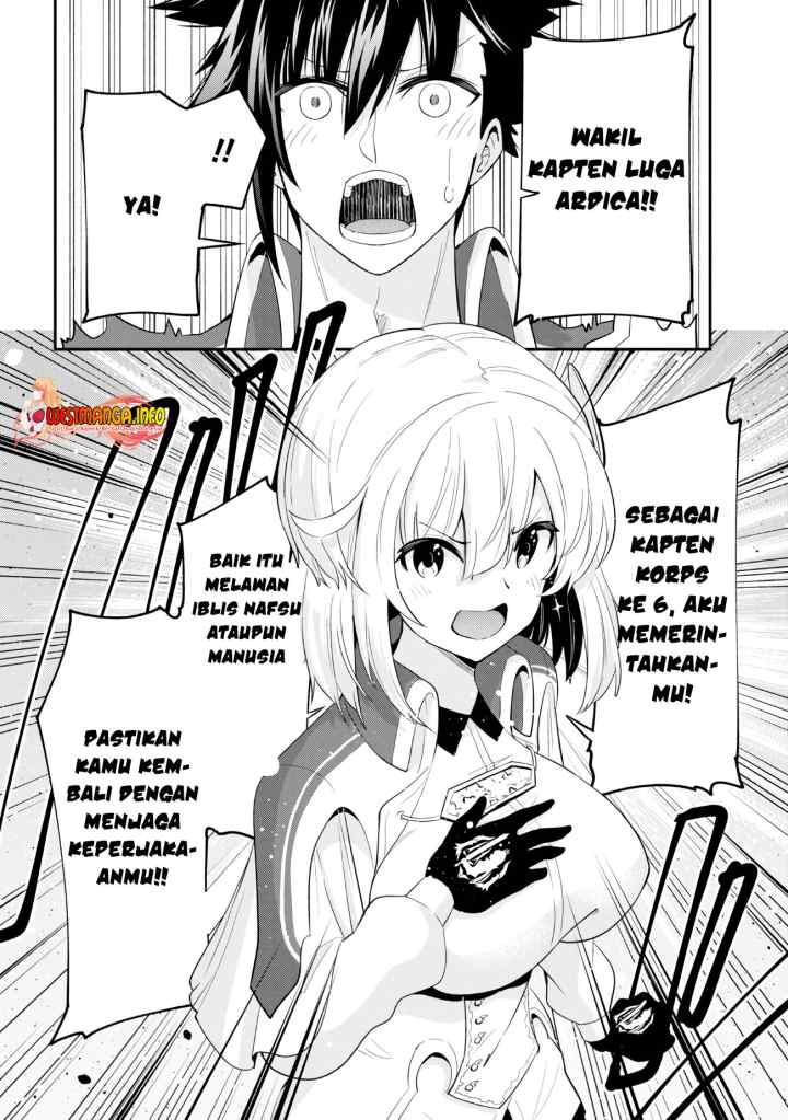 Seikishi ni Natta kedo Danchou no Oppai ga Sugosugite Kokoro ga Kiyomerarenai chapter 18.2 halaman 11