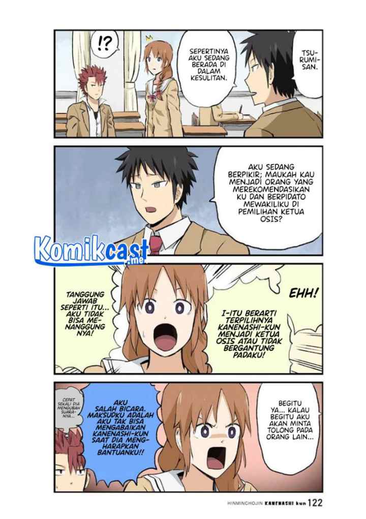 Hinmin Choujin Kanenashi-kun chapter 36 halaman 8