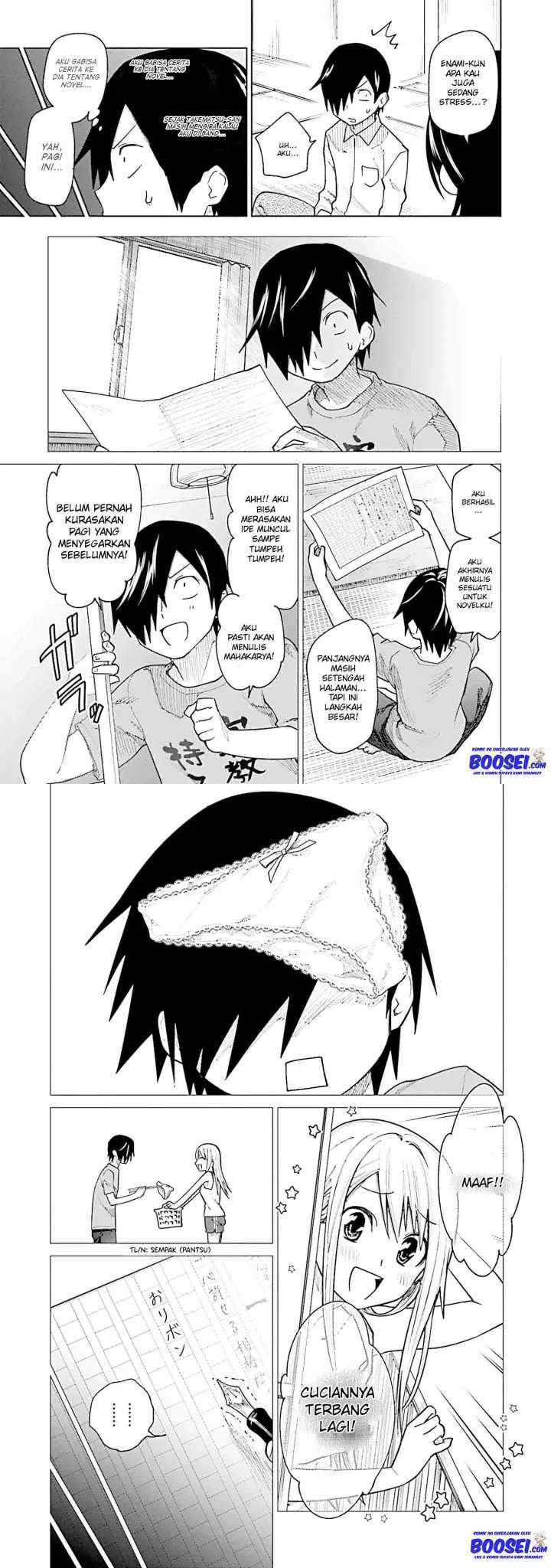 Enami-kun wa Ikiru no ga tsurai chapter 11 halaman 4