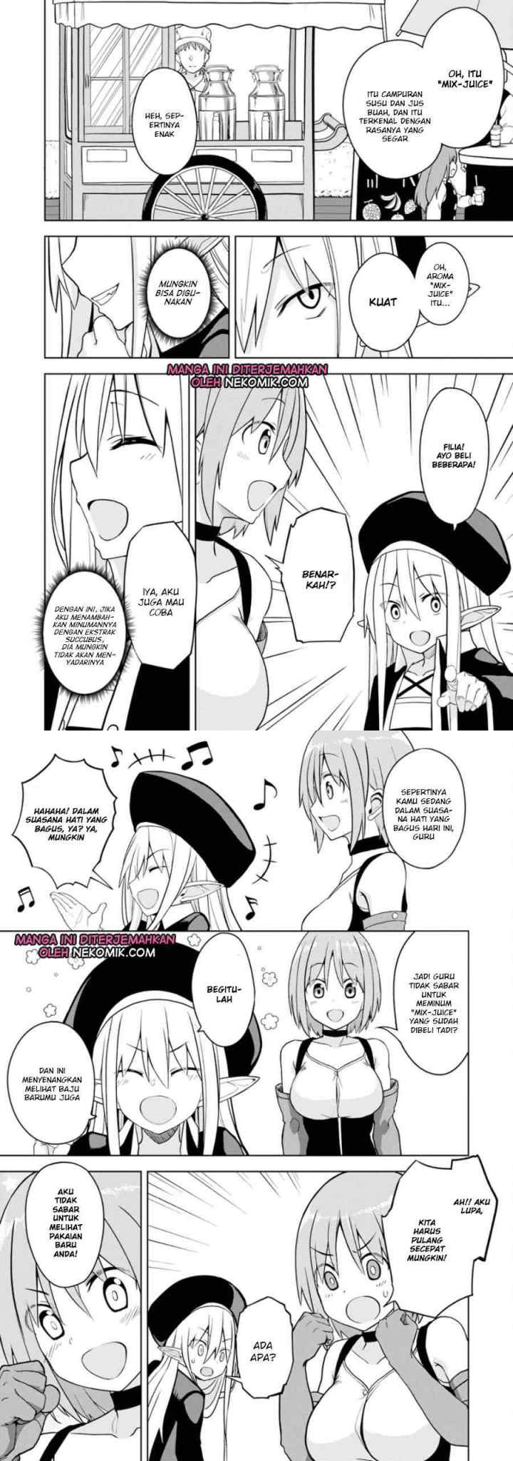 Eroi Koto Suru Tame ni Kyonyuu Bishoujo Dorei o Katta Hazu ga, Oshishou-sama to Shitawa Rete Omotta Toori ni Ikanaku Naru Hanashi chapter 3 halaman 9