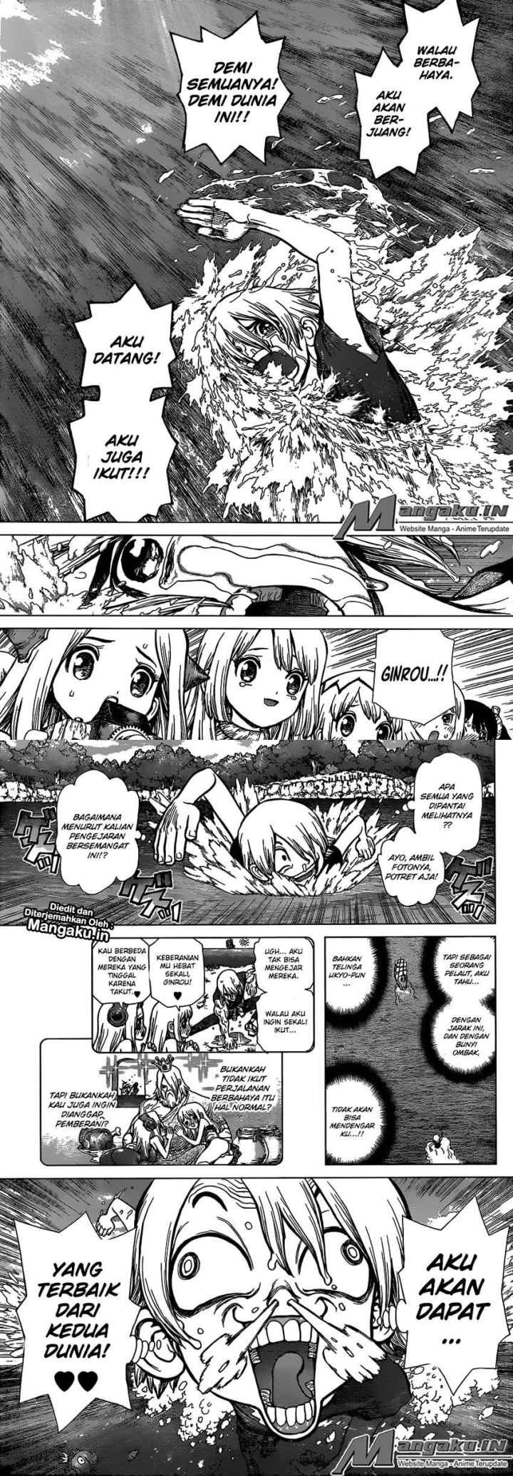 Dr. Stone chapter 100 halaman 9
