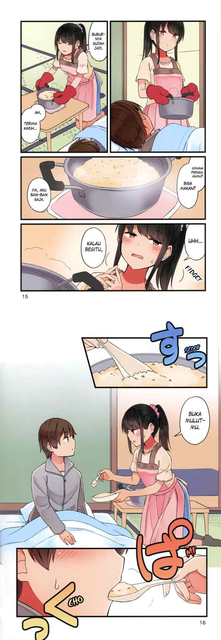 Real mo Tamani wa Uso wo Tsuku chapter 38.5 halaman 8