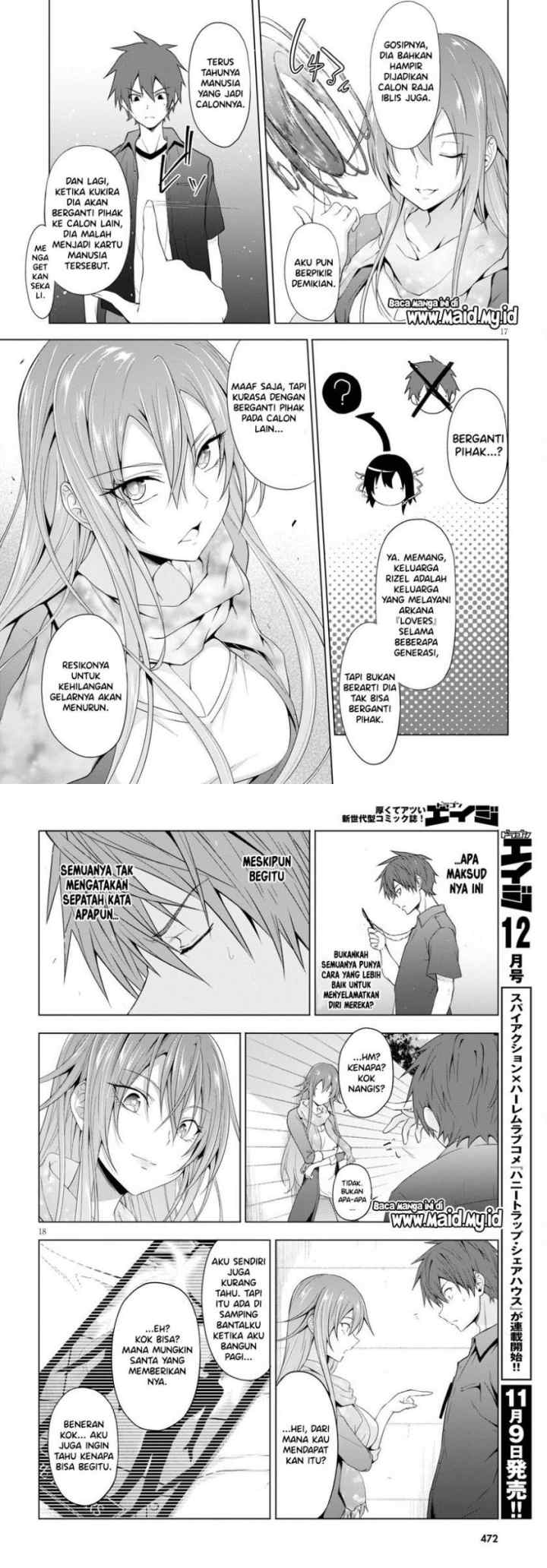 Maou Gakuen no Hangyakusha chapter 17 halaman 10