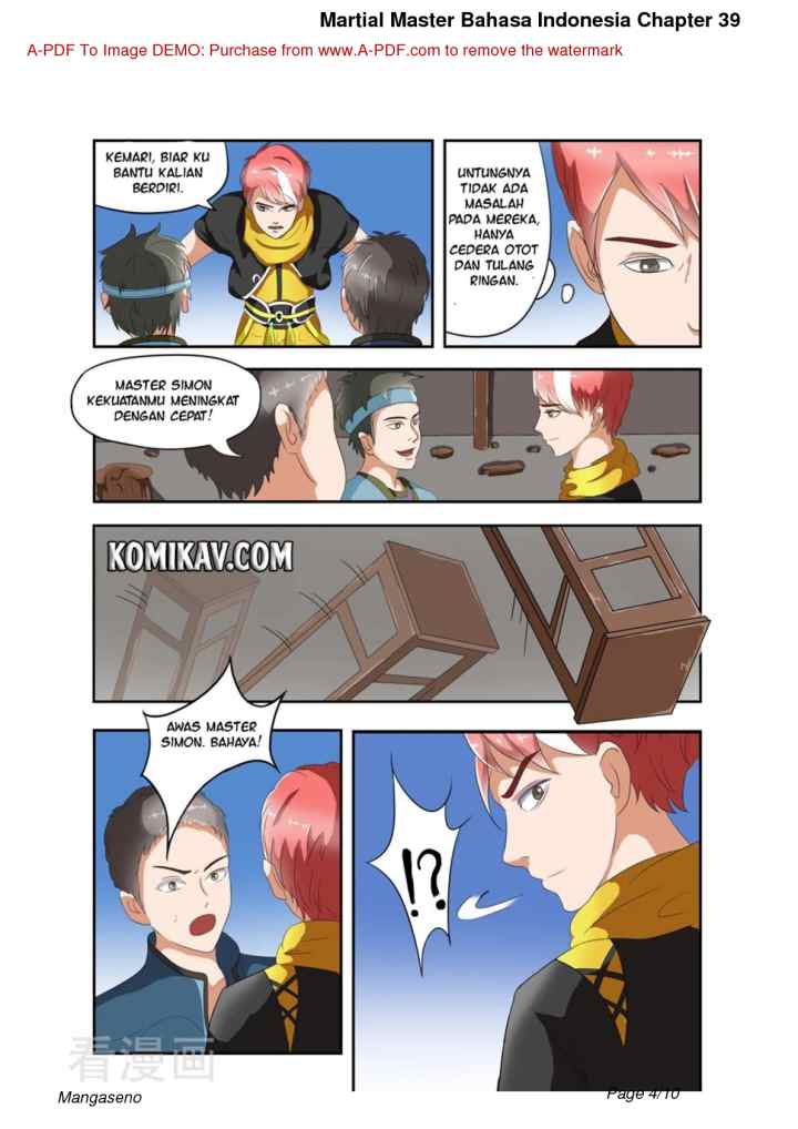 Martial Master chapter 39 halaman 4