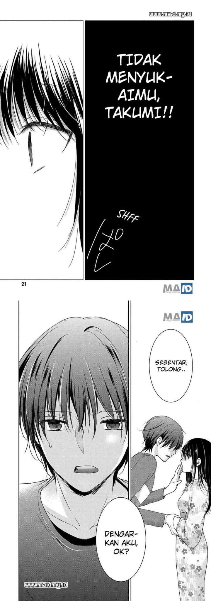 Midara na Ao-chan wa Benkyou ga Dekinai chapter 6 halaman 13